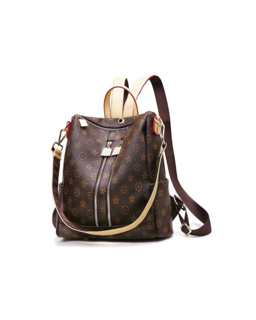 Designer Leather Backpack Purse for Women