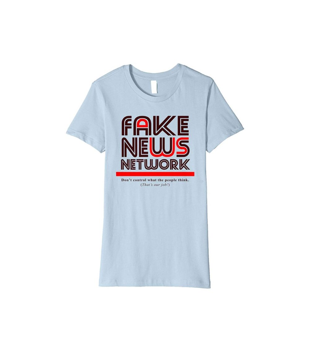 Fake News Network Abstract Novelty T-Shirt